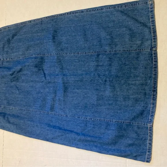 Kim Rogers Classic Women Blue Denim Jean Skirt Size 10p - Picture 4 of 12
